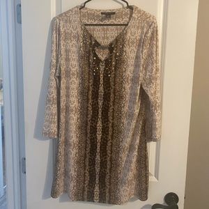 Style & Co Long Dress Blouse